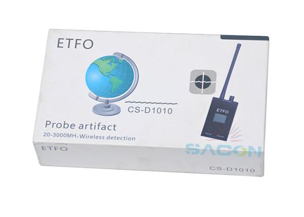 Detector de erros de câmera de frequência de sinal 20-3000Mhz Detectar telefone móvel 1.2G 2.4G