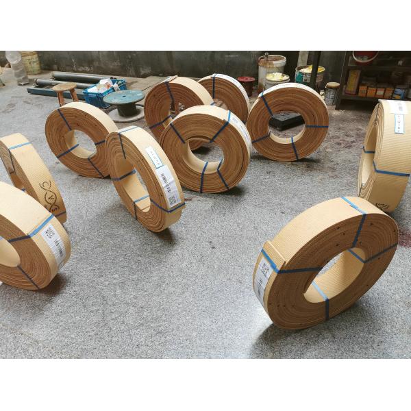 OEM Yellow Non Asbestos Farm Tractor Woven Brake Lining