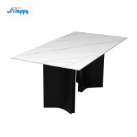 Cadre en aluminium longueur 1800 mm Table de cuisine en céramique facile à entretenir
