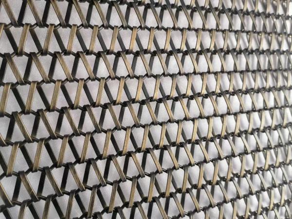 Écran de fil décoratif en acier inoxydable pour un design écologique et écologique