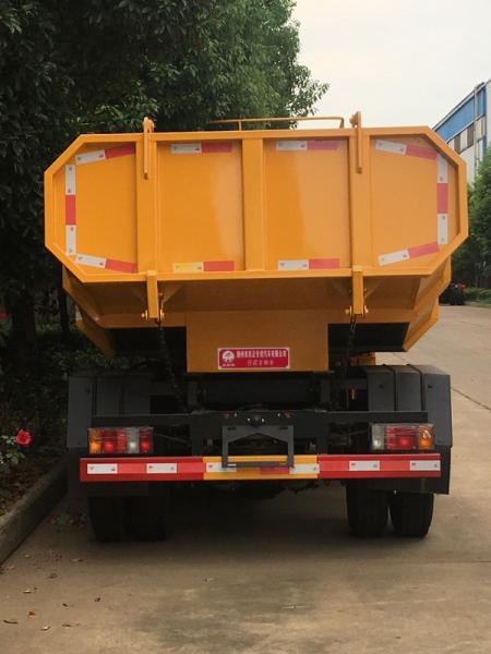 Self Dumping Trash Transport Truck Multifunctional Eco Friendly Heavy Dump Truck