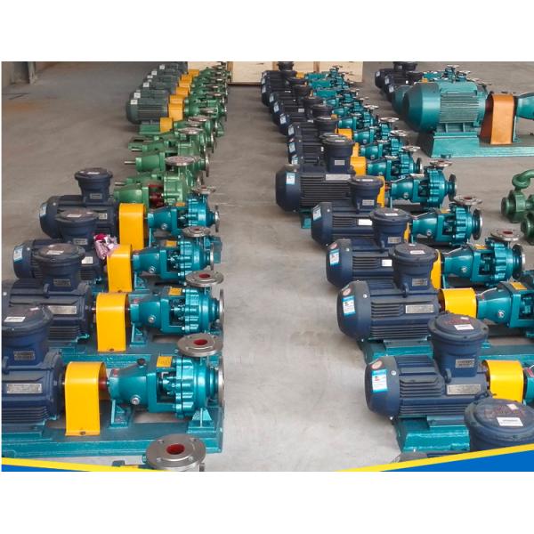 Electric Motor Centrifugal Chemical Transfer Pump Anti Corrosive Stainless Steel