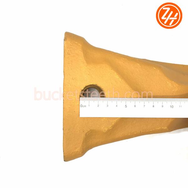 Wear Resistant DH420 Excavator Bucket Tiger Teeth , 2713-1236TL Excavator Tooth Point