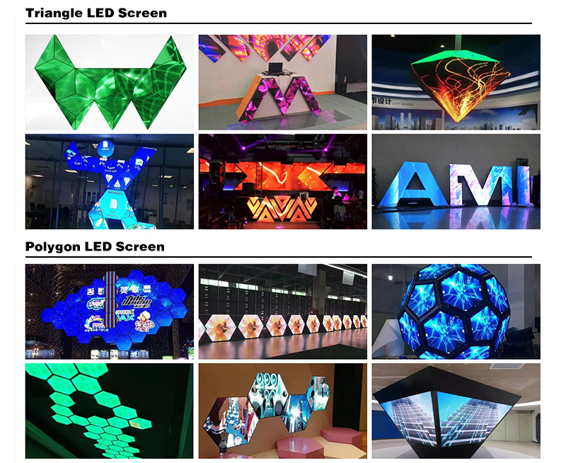 Customizable Event LED Display Special-Shaped Stage Screen 2-Year Warranty HDR10+ 1080P Indoor Use