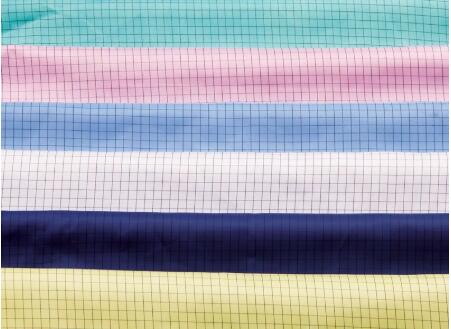Twill Cleanroom Antistatic ESD Fabric 5mm Grid Cloth For Industry Wokerwear