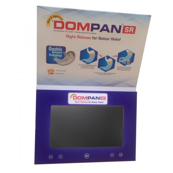 Handmade Promotional Video Brochure , 2G / 4G Digital Video Business Card