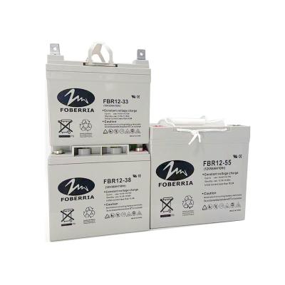 194mm Height 12V 33Ah Gel Battery RV Lead Acid Battery For Solar Storage