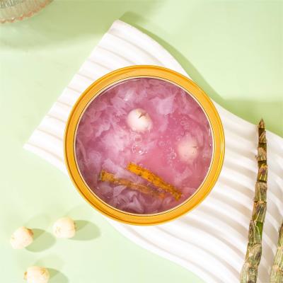 Sopa de Dendrobium e Tremella Doce e Humectante Mantenha a Beleza e Mantenha a Juventude sobremesa cantonesa