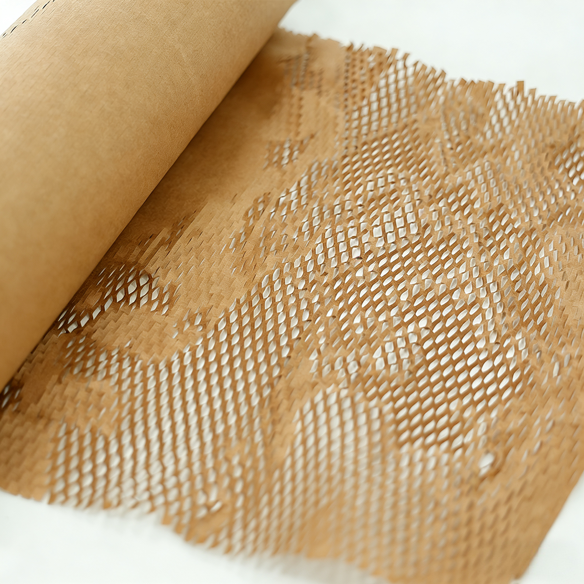 10 - 52cm Honeycomb Paper Sheet Cut To Size  Cushioning Honeycomb Paper Roll