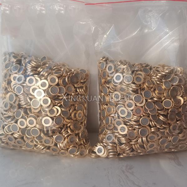 Латунная окаимленная сетка фильтра ячеистой сети оправы для собственной личности экскаватора KOMATSU сбрасывает клапан