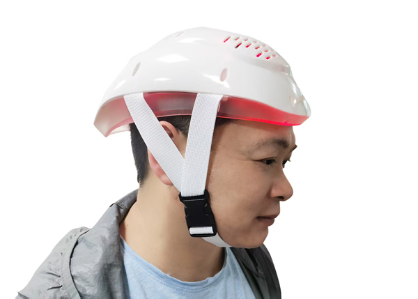 Máquina de crecimiento capilar láser LLLT para el hogar, dispositivos láser para la caída del cabello de 650 nm