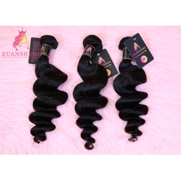 10A Loose Curly Virgin Human Hair Malaysian Human Hair Extension No Tangle No Shedding