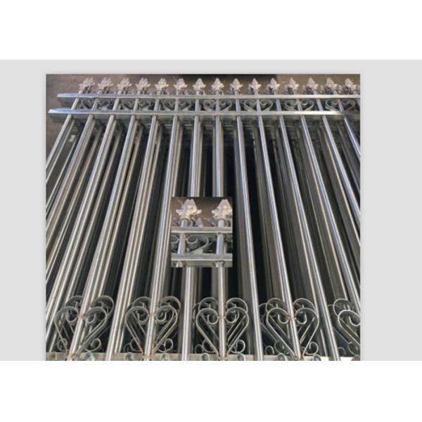 Residential Automatic Sliding Gates For Driveways Hot Dipped Galvanized Treatment