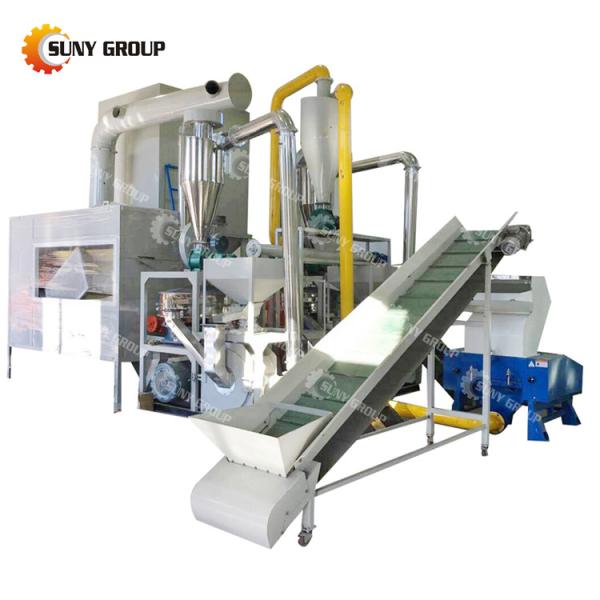 Aluminum Plastic Scrap Recycling Machine with and Max.Production Capacity kg/h 1000