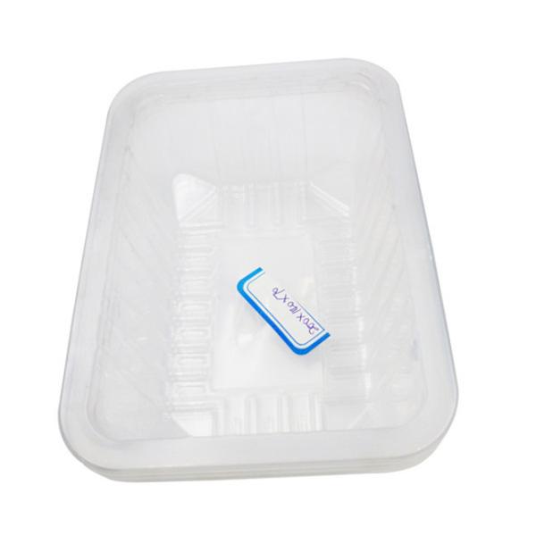 Подносы еды свежего мяса ЛЮБИМЦА PP прямоугольника устранимые нагревают - герметизируя высокий барьер
