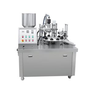 máquina de enchimento semi automática do tubo 350kg que sela plástico 4.2kw