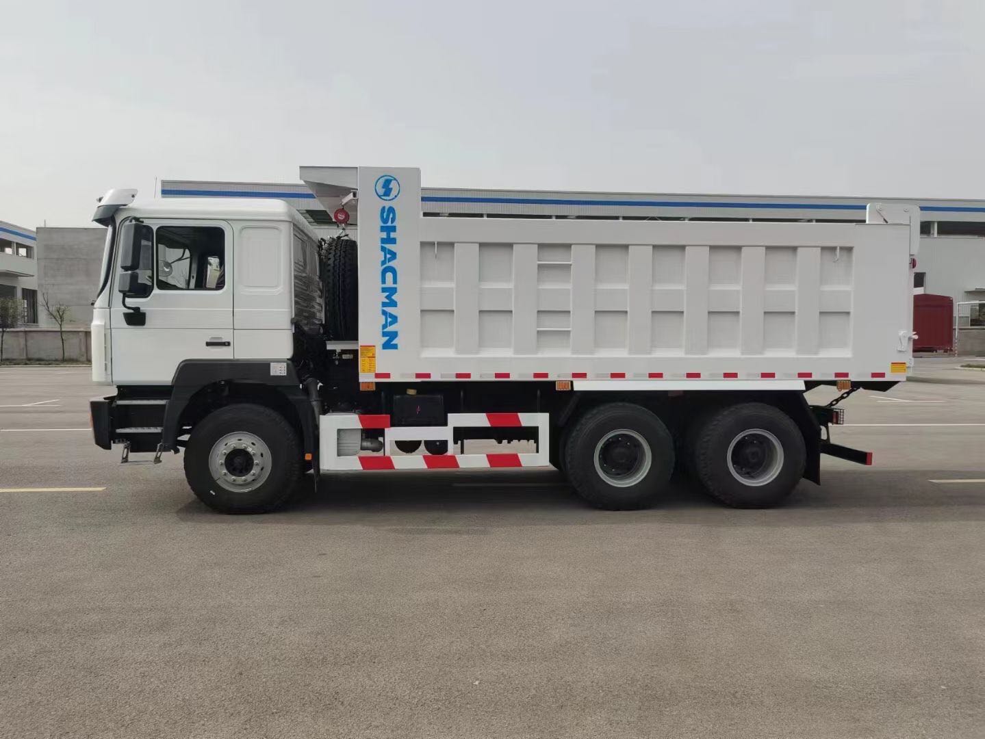 12 шины наклонитель SHACMAN F3000 грузовик 6x4 380 EuroII Белый наклонитель