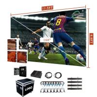 Indoor p3.91 LED Video Wall Panel Screen , Outdoor Advertising Rental Stadium LED Display For Advertising