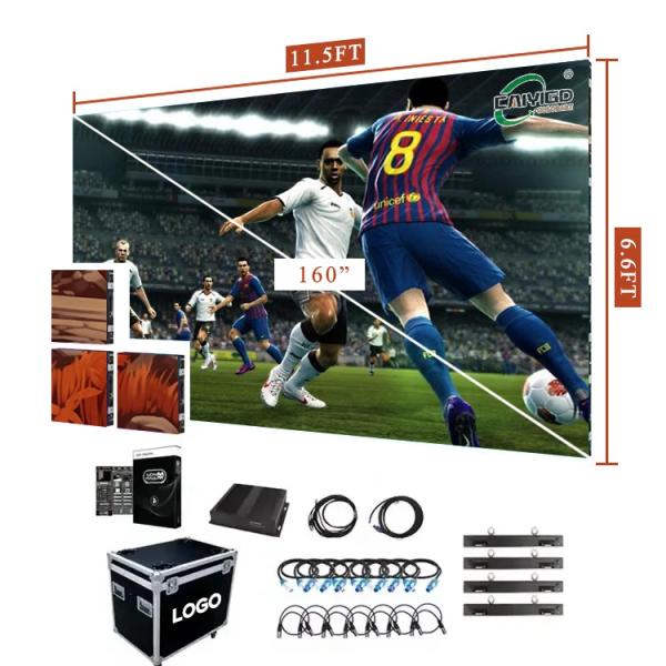 Indoor p3.91 LED Video Wall Panel Screen , Outdoor Advertising Rental Stadium LED Display For Advertising