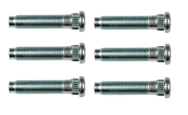 Durable Extended Wheel Lug Stud Zinc Silver Fit Ford Vehicles F-250 / F-350