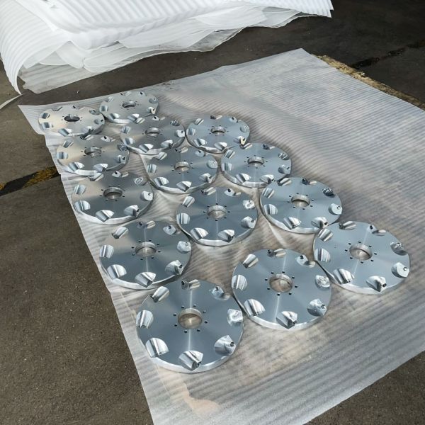 Custom CNC Turned Components For Flange Disc Positioning In Hot Forging Process