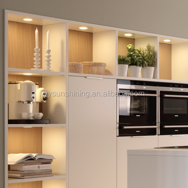 2.4w Super Slim LED Closet Light Square Metal Surface Mount Cabinet Light 12V DC