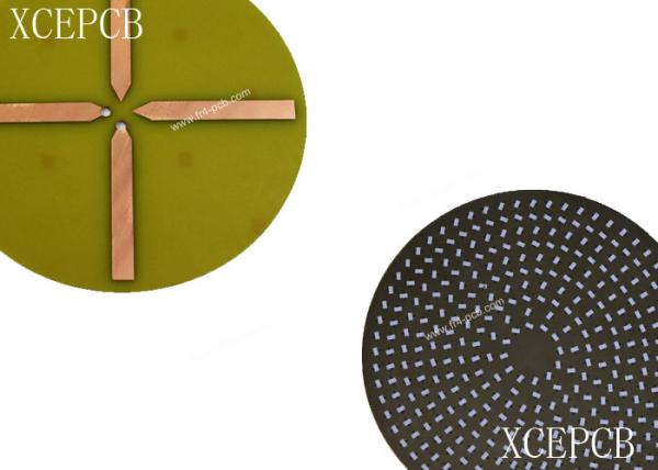 High Frequency Rogers PCB Double Sided 94v0 ISO9001 Certified Rohs PCB Board
