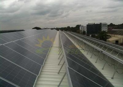 Aluminum Metal Roof Solar Mounting Systems With Great Anti - Deterioration Performance