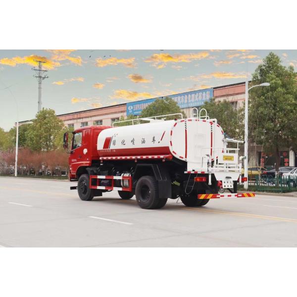 Санобработка корабля особенной цели топливозаправщика дороги SPV привода тележки 4X4 спринклера воды 12000 литров танка