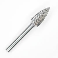 SG-2 Tree Point End Double Cut Carbide Burr 1/4