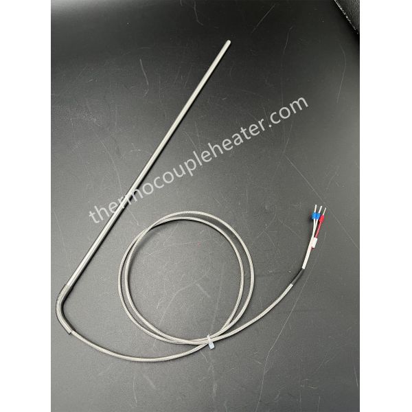 Stainless Steel Sheathed Dia 1.0mm 1.5mm 3.0mm 6.0mm Type K/j/PT100 Probe Type Thermocouple