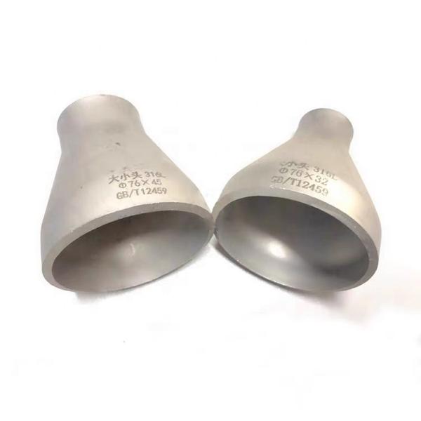 Stainless Steel 304 316 316L Concentric Eccentric Reducer DN25-DN100 Silver 1/4''--4.0