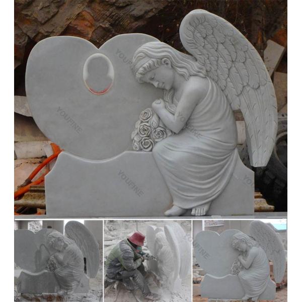 Outdoor Large Luxurious American Big Size Granite Family Mausoleum with Bronze Horse Statue