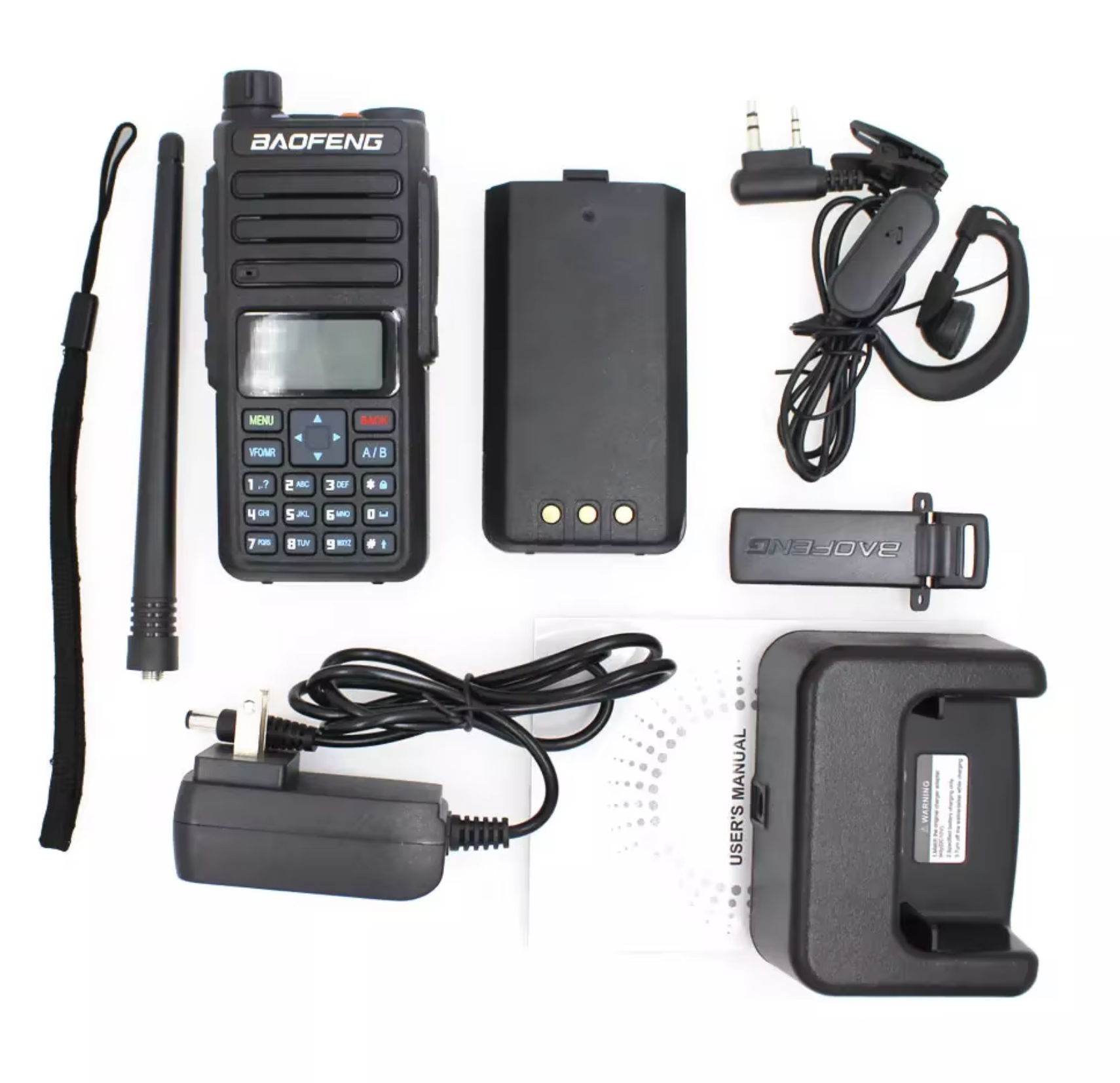 Baofeng BF-H6 Professional 10W Output Power Walkie Talkie with VHF & UHF Frequency and Waterproof Design