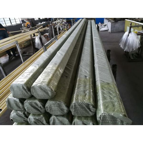 El tubo anti del magro de Corrossion cubrió la estructura blanca/del amarillo del color del establo