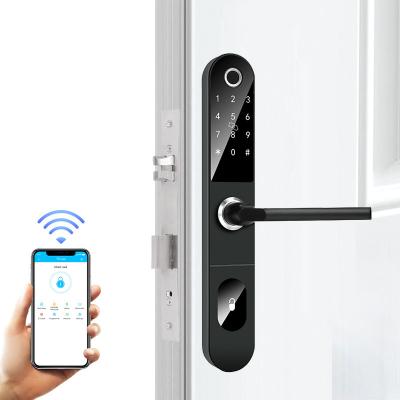 Fechadura da porta esperta multifuncional Rfid AAA do teclado numérico de Wifi