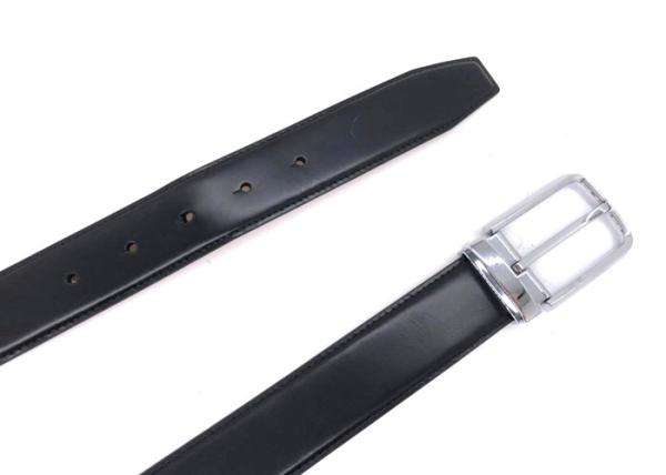 Black Genuine Leather Belts For Men'S Casual Dress / Work Business Jeans