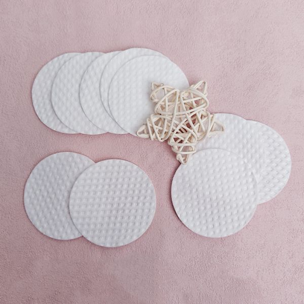 OEM Cosmetic Cotton Round Pads Facial Cotton Pads Facial Pure Makeup Cotton Pad Embossing for Face Makeup and Clean