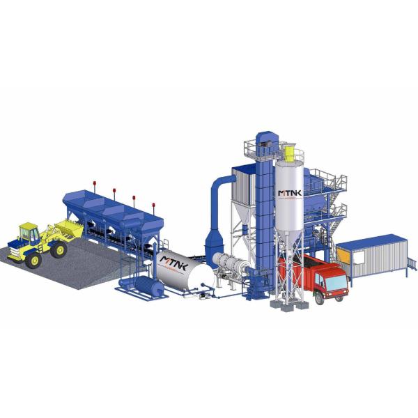 MITNIK asphalt mixing plant, LB2000 asphalt batching plant 160t/h