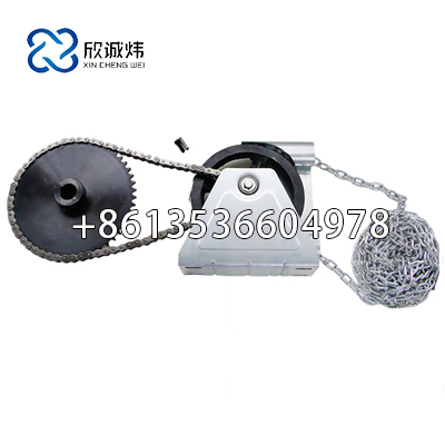 Easier Operation Rolling Door Operating Chain Hoist with Convenient Chain Gear