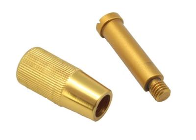 Brass Pin 4 Sprinkler Nozzle 5 Axis Precision Machinining For Jet Spray