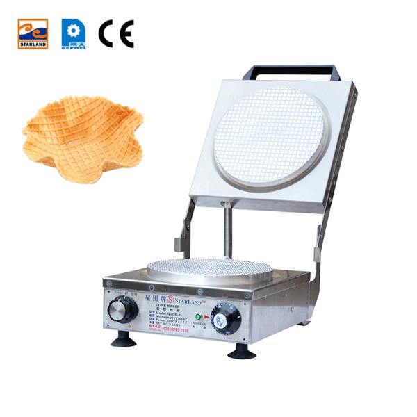 Machine à gaufres en forme de cornet de glace électrique pour usage domestique 220V