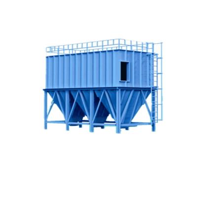 Pulse Jet Bag House Cleaning Industrial Dust Collector High Efficiency In Bule Color