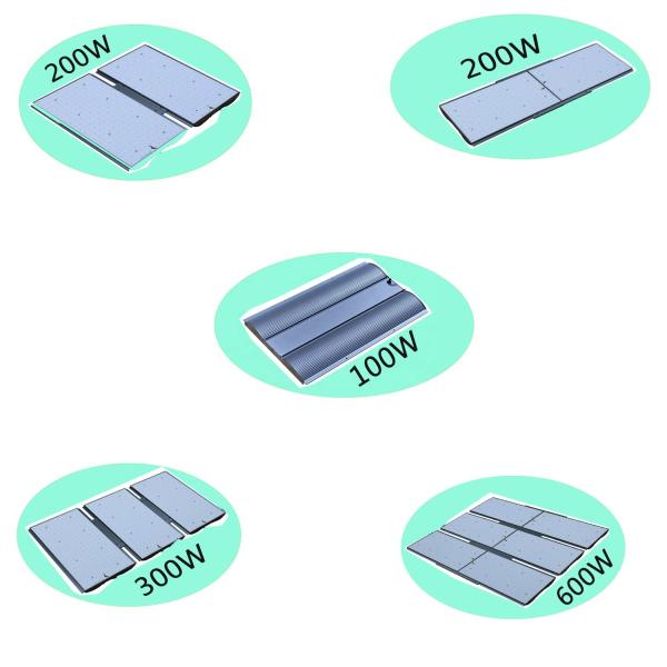 80W Greenhouse LED Quantum Boards 50×220mm 110V Grow Light