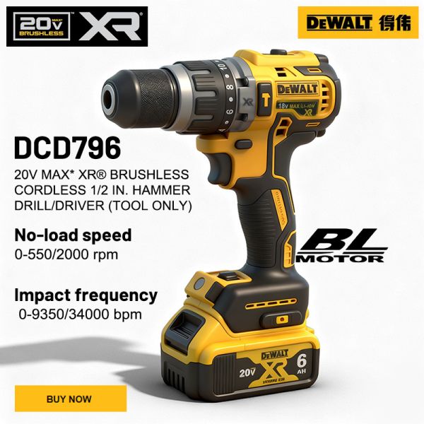 700W 3in1 Electric Impact Drill Cordless Hammer Drill DEWALT 20v