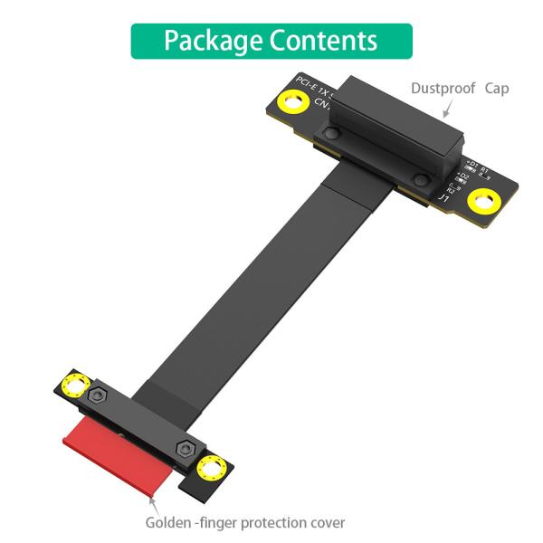 36PIN PCI-E 1X 270 градусов PCI-e расширительный кабель для PCI Express до скорости PCI-E Gen3 8 Gbps
