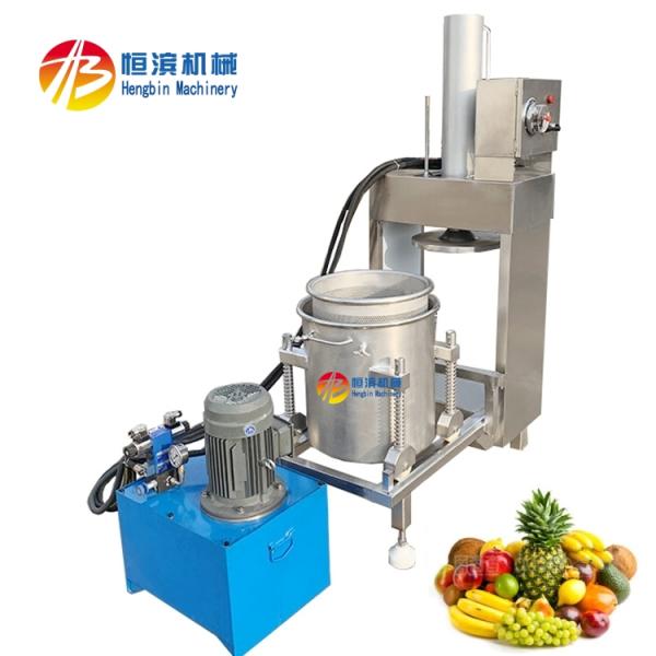 Exprimidor hidráulico de presión en frío de acero inoxidable 304 para el comercio de uvas y verduras