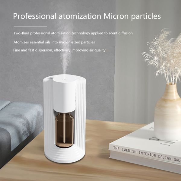 2000MAh Battery Office Aroma Diffuser With Two Fluid Atomization Fragrance Diffuser Machine
