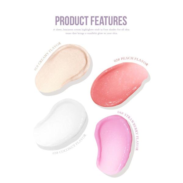 GMPC Certified Glitter Makeup Highlighter Body Highlighter Stick With Vegan Formula