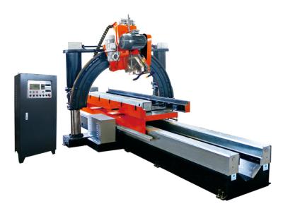 Máquina automática 450mm 1400mm de Roman Pillar Slot Column Cutting